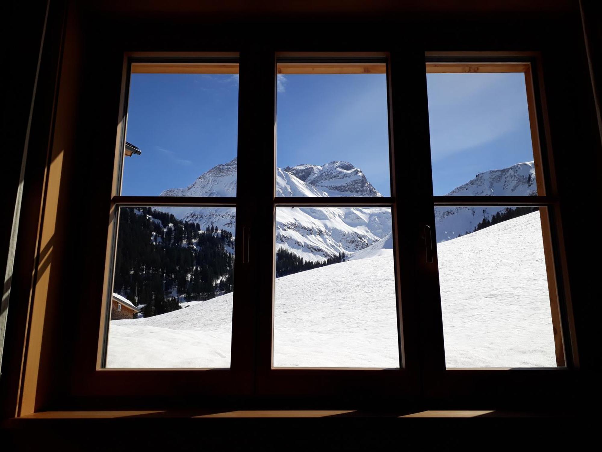 Alpin Chalet Schröcken Exteriör bild